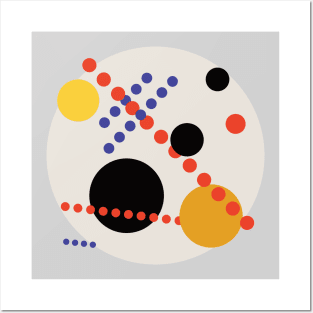 Kazimir Malevich inspired composition 5 Posters and Art